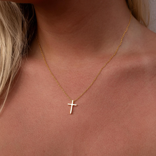 ALCO Cross Necklace Gold