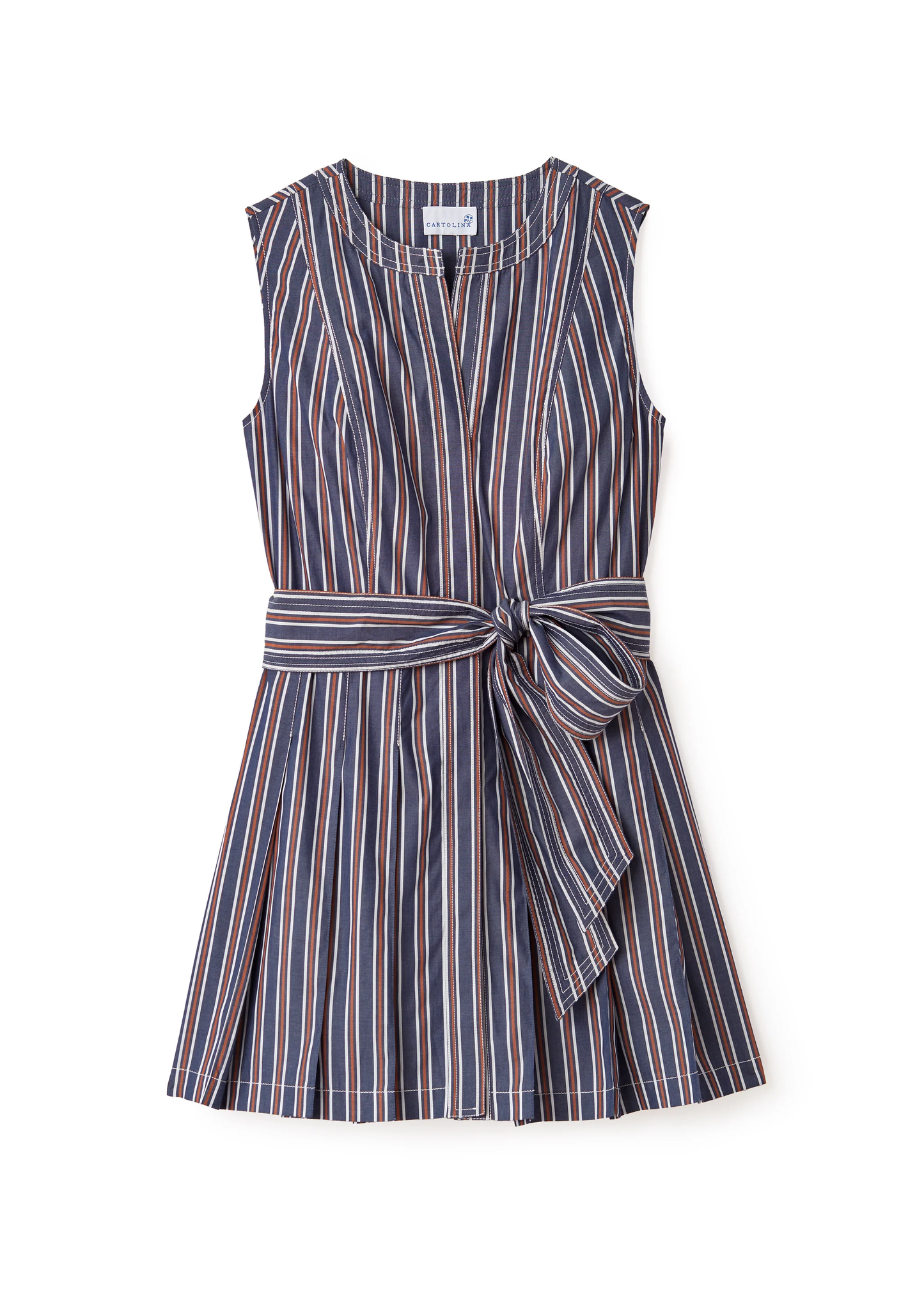 Cartolina Hadley Navy Stripe Romper