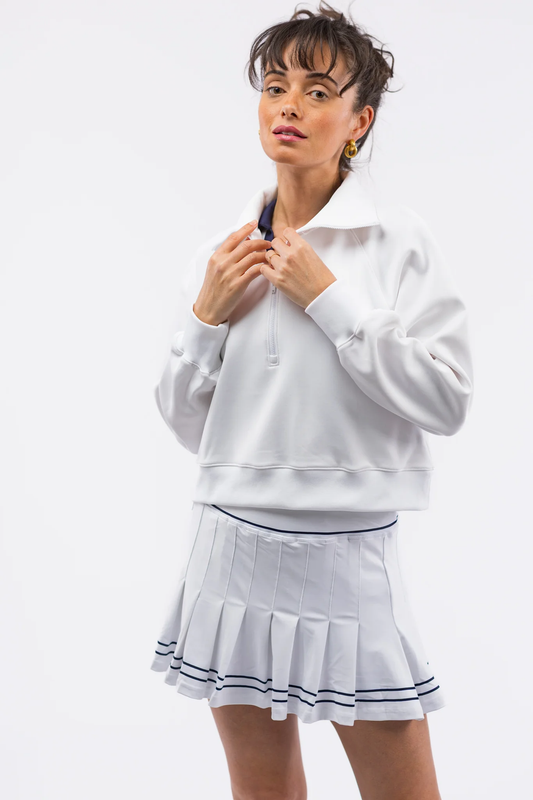 Smith & Quinn Nora White Sweatshirt
