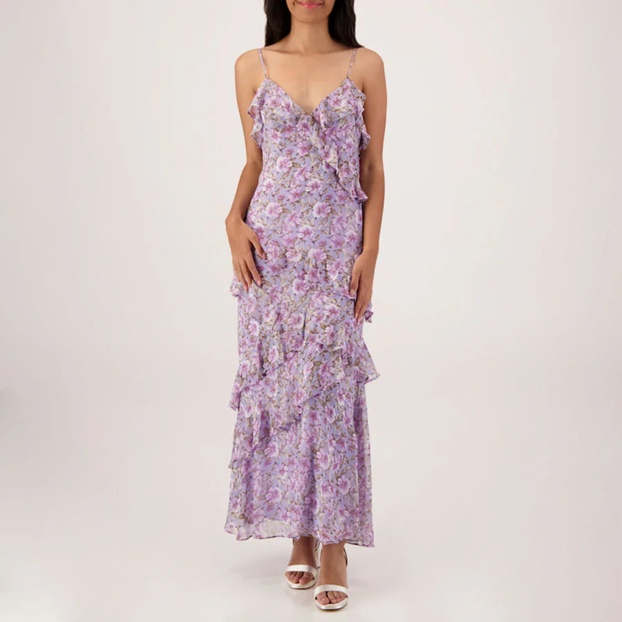 Luella Ruffled Maxi Dress