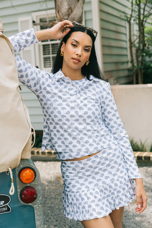 Smith & Quinn Ruth Mist Paisley Skort