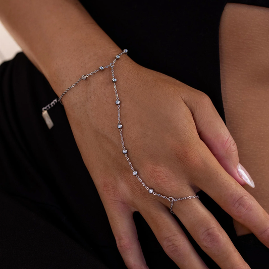 ALCO Josephine Hand Chain Silver