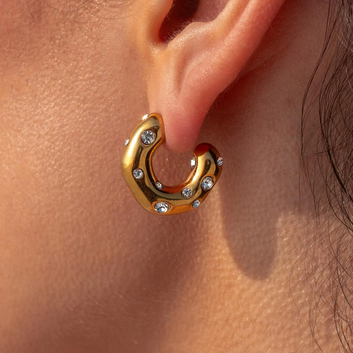 ALCO Sophie Hoops Gold