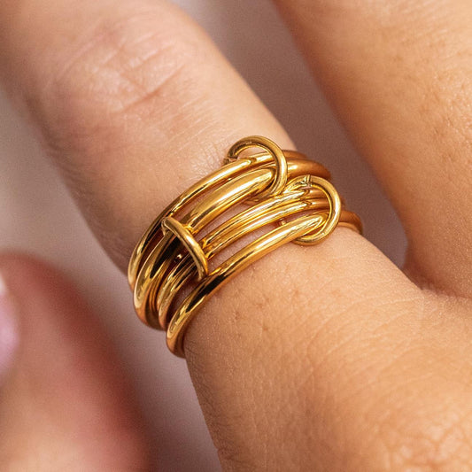 ALCO Vault Ring Gold