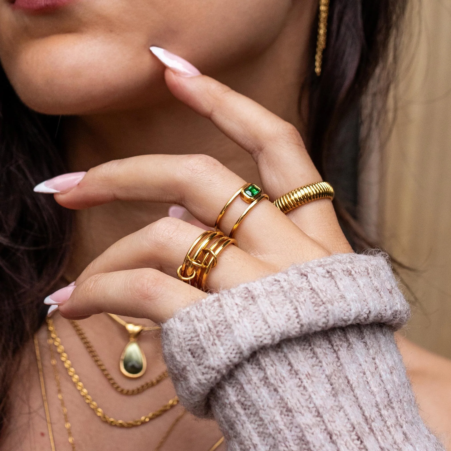 ALCO Vault Ring Gold