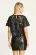 CABALLERO Black Kant Top