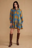 DOUBLE A Lola Dress - Mughal Motif
