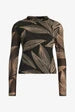CABALLERO Star Dust Leaf Marta Top