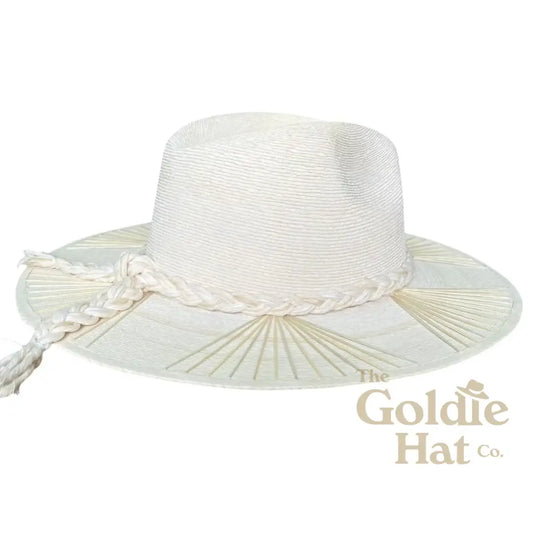 Goldie Shades of Nude Hat