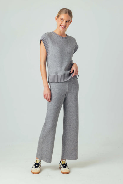 SUNDAYS Pewter Thermal Thalia Pants
