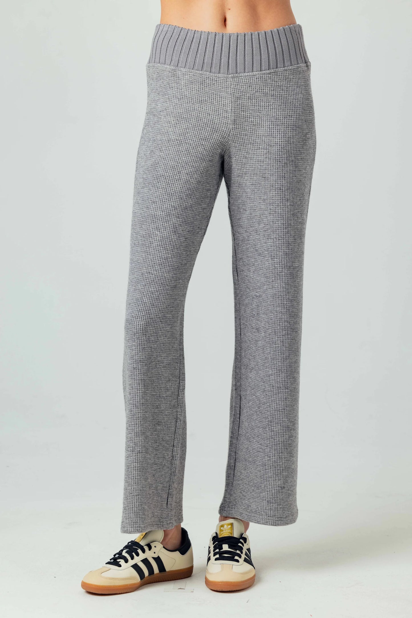 SUNDAYS Pewter Thermal Thalia Pants