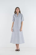 EMILY MCCARTHY Poppy Maxi - Black Stripe