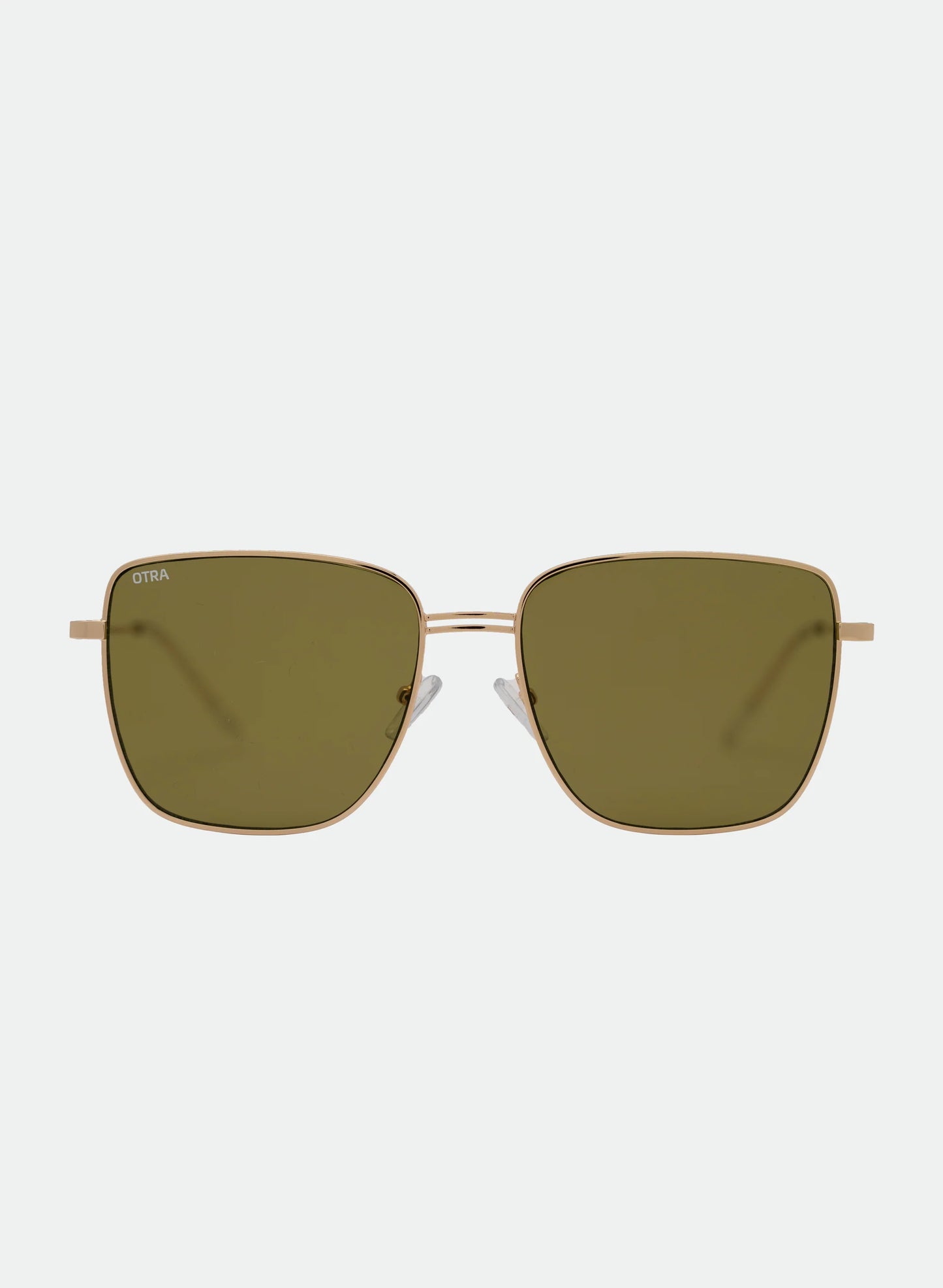 Otra Rita Gold with Green Sunglasses