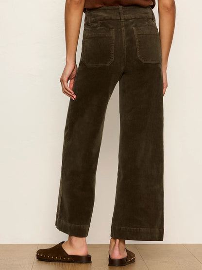 SANCTUARY Kalamata Chelsea Wide Leg Corduroy Jean