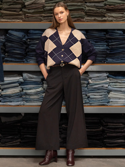 SANCTUARY Loma Argyle Arden Cardigan