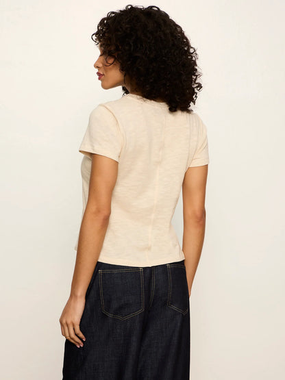 SANCTUARY Cream Icon Tee