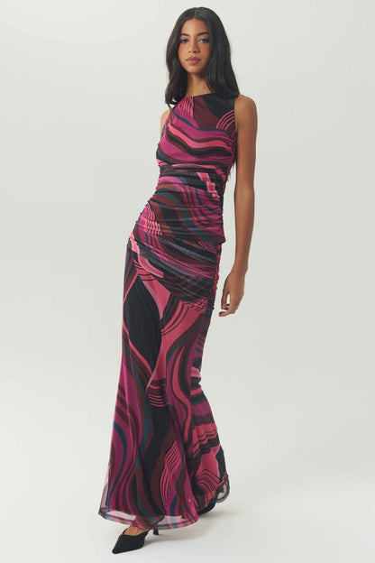 HUTCH Pink/Multi Savy Top
