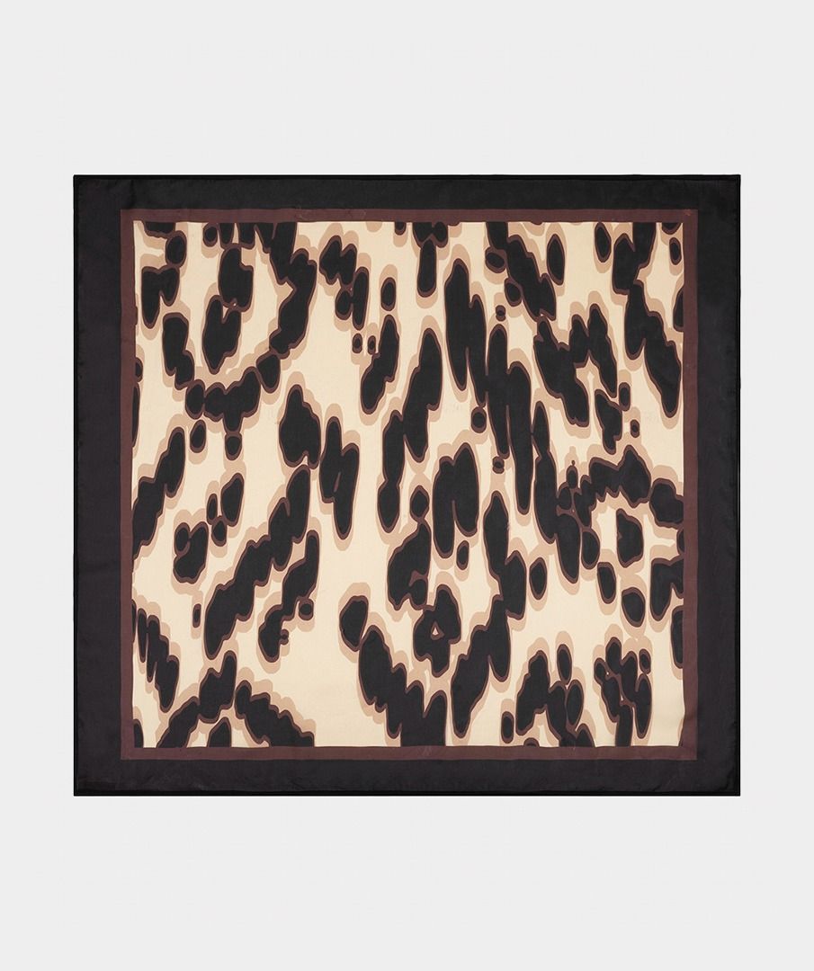 Soft Embrace Leopard Scarf