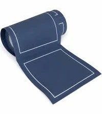Mystic Blue Solid Cocktail Napkins