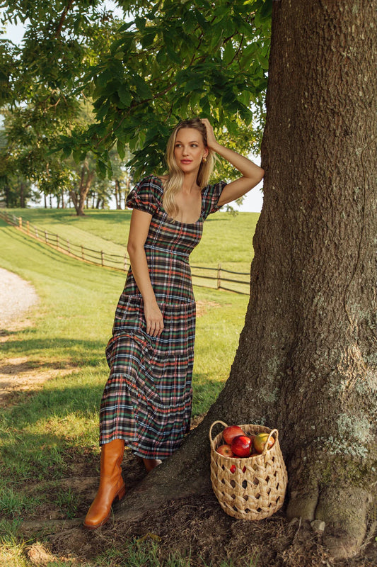 SMITH & QUINN Heidi Dress in Stockholm Plaid