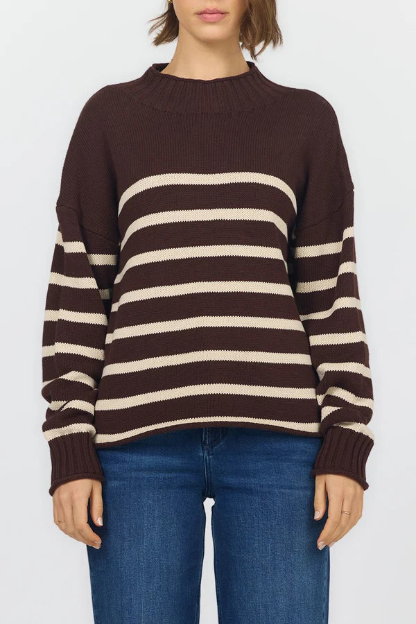 DEAR JOHN Chocolate Solana Torte Sweater