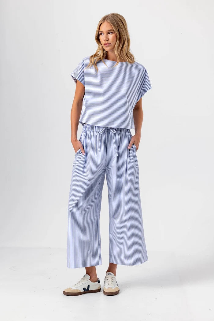 SUNDAYS Maya Striped Pants Set