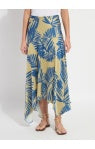Catriona Handkerchief Printed Maxi Skirt