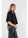 EMILY MCCARTHY Black Estelle Top - Black Tie