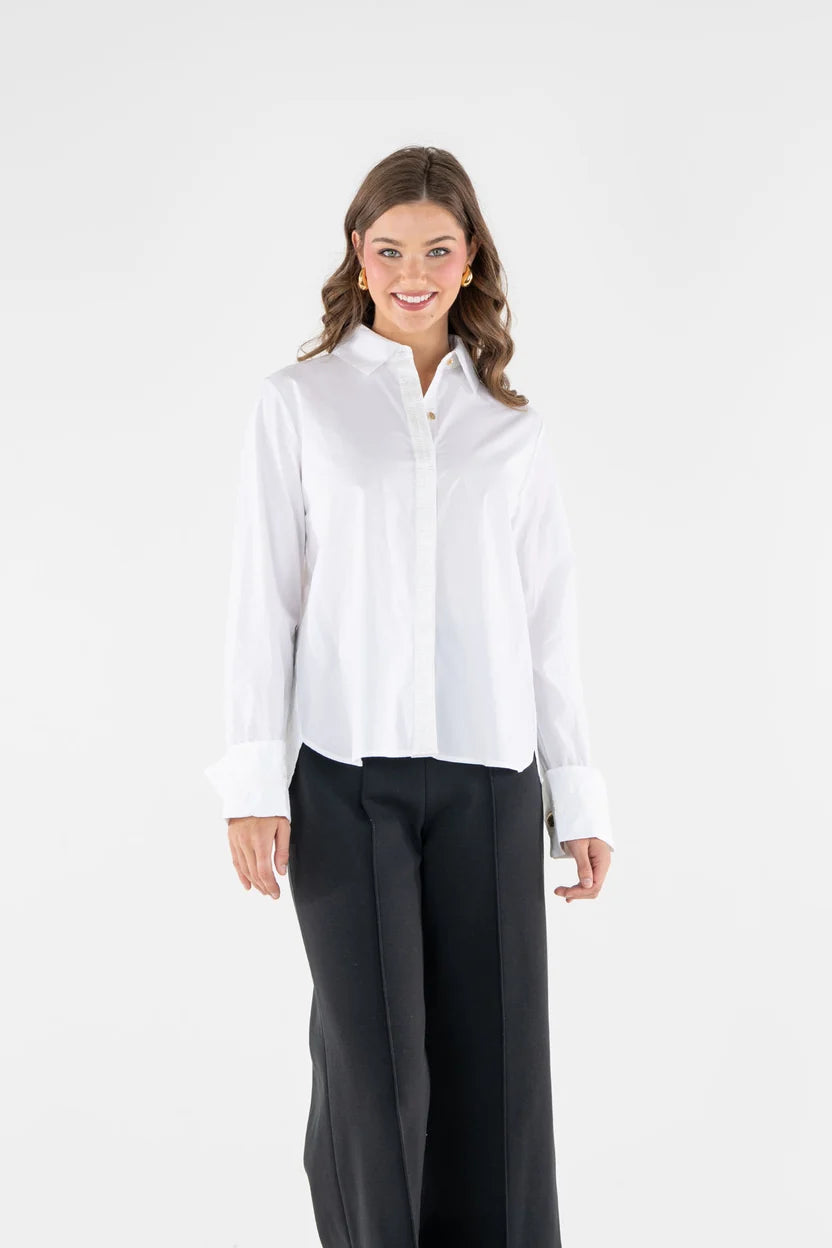 EMILY MCCARTHY White Classic Oxford