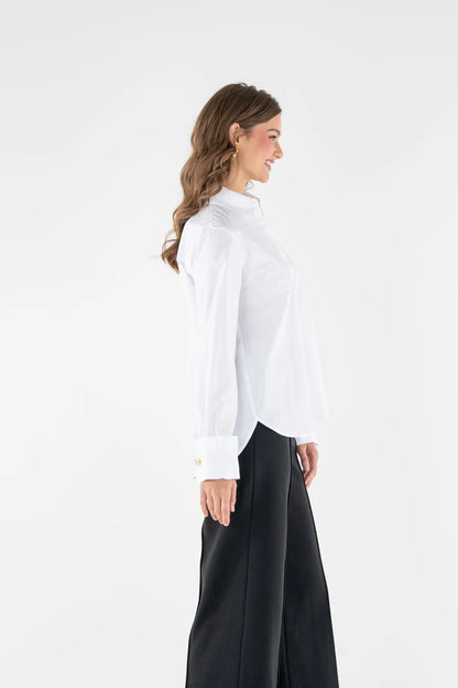 EMILY MCCARTHY White Classic Oxford